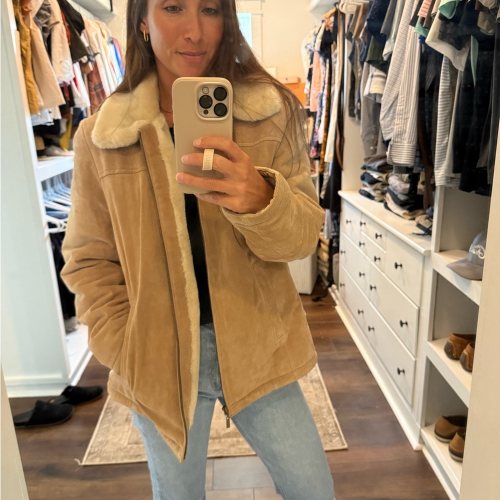 Suede jacket